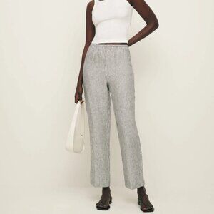 Reformation Remi Cropped Linen Pant XS (NWT)